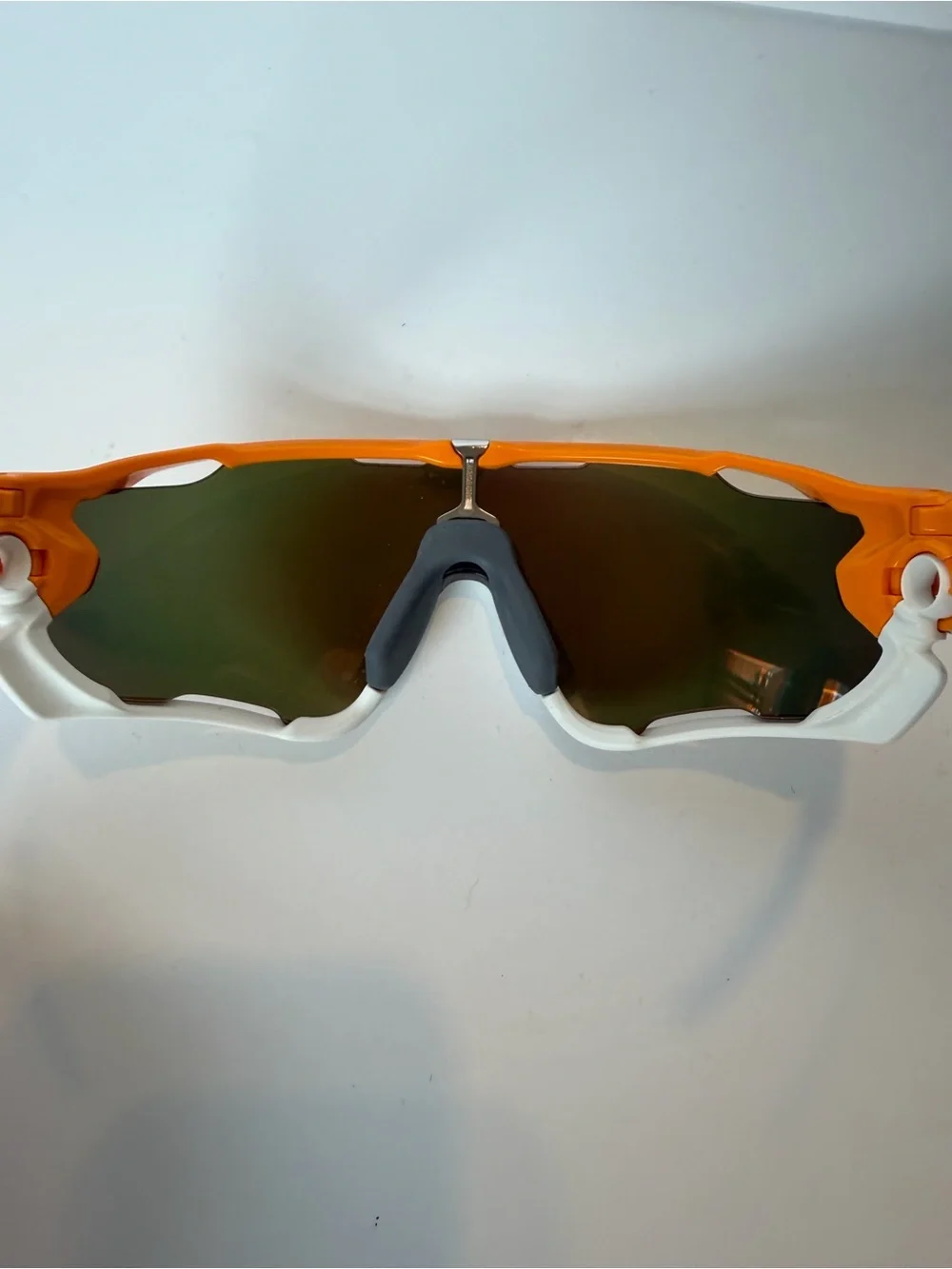 Oakley Orange JawBreaker  Sunglasses with cases